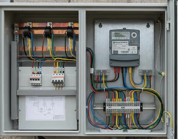 Монтаж эл/счетчиков